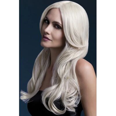 Smiffys Fever Khloe Perücke Blond Lang Welle Erwachsenen Kostümzubehör Smiffys Fever Khloe Perücke Blond Lang Welle Erwachsenen Kostümzubehör