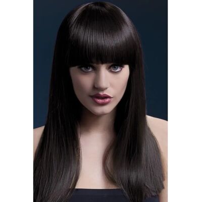 Smiffys Fever Alexia Wig Brown - Fancy Dress Accessory Smiffys Fever Alexia Wig Brown - Fancy Dress Accessory