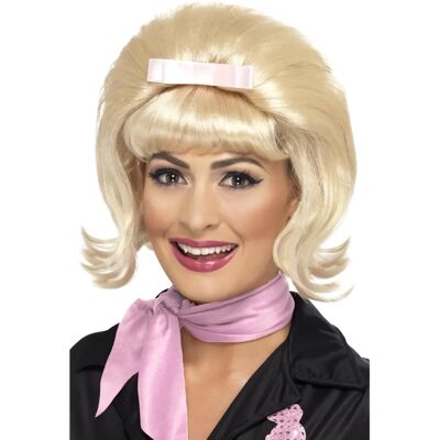 Peruka blondy styl lat 50. flicked beehive - Akcesorium dla dorosłych Peruka blondy styl lat 50. flicked beehive - Akcesorium dla dorosłych