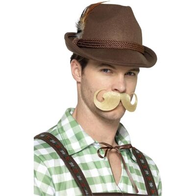 Chapeau Trenker Bavarois de Luxe - Déguisement Oktoberfest Chapeau Trenker Bavarois de Luxe - Déguisement Oktoberfest