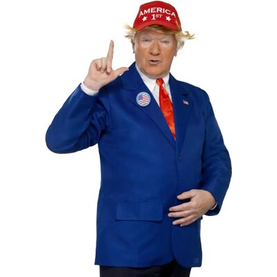 Smiffys Donald Trump Costume - American President Fancy Dress Smiffys Donald Trump Costume - American President Fancy Dress