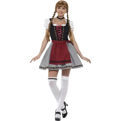 Costume bavarese Smiffys - Nero, Vestito corto, Oktoberfest Costume bavarese Smiffys - Nero, Vestito corto, Oktoberfest
