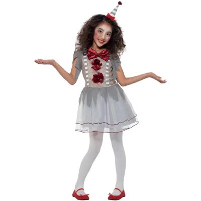 Costume da clown vintage per bambina - Halloween - Piccola Costume da clown vintage per bambina - Halloween - Piccola