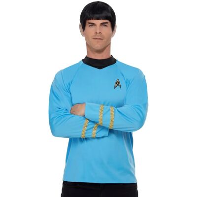 Costume Star Trek XL - Uniforme Scientifico Blu Costume Star Trek XL - Uniforme Scientifico Blu