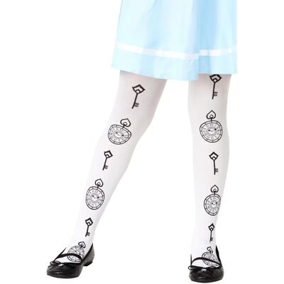 Jambieres Wonderland Noir et Blanc Smiffys 72134 - Déguisements & Accessoires Jambieres Wonderland Noir et Blanc Smiffys 72134 - Déguisements & Accessoires