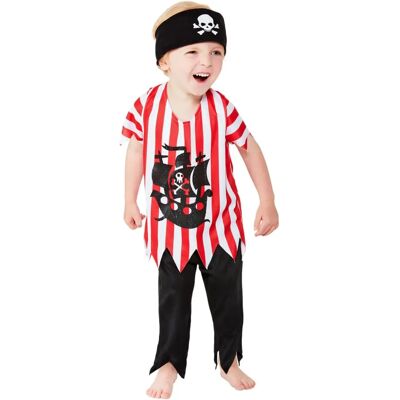 Costume da Pirata Jolly per Bambini - Multicolore di Smiffys Costume da Pirata Jolly per Bambini - Multicolore di Smiffys