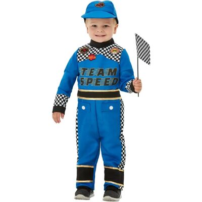 Costume da pilota di macchine da corsa per bambini - 3-4 anni Costume da pilota di macchine da corsa per bambini - 3-4 anni