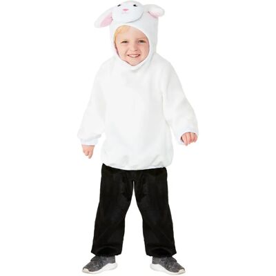 Disfraz de Corderito para Bebés de Smiffys - Blanco para Niños Disfraz de Corderito para Bebés de Smiffys - Blanco para Niños