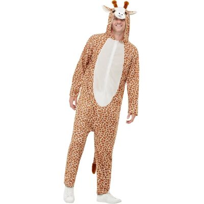 Déguisement Girafe Smiffys - Combinaison Capuche Marron pour Adultes - Publicité Déguisement Girafe Smiffys - Combinaison Capuche Marron pour Adultes - Publicité