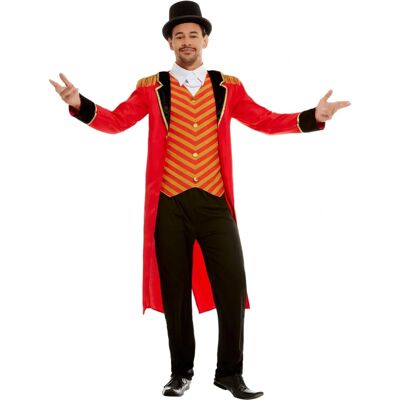Smiffys Deluxe Ringmaster Costume - Adult Fancy Dress Smiffys Deluxe Ringmaster Costume - Adult Fancy Dress
