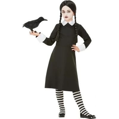 Smiffys Gothic School Girl Costume - Child Black 7-9 Smiffys Gothic School Girl Costume - Child Black 7-9