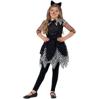 Costume da Gatto di Mezzanotte di Lusso per Bambini - Costume Costume da Gatto di Mezzanotte di Lusso per Bambini - Costume