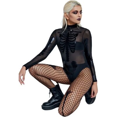 Smiffys Fever Skeleton Costume - Black - Costumes Smiffys Fever Skeleton Costume - Black - Costumes