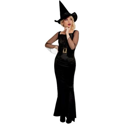 Costume da Strega Glamour Donna Taglia 4-6 - Costume Costume da Strega Glamour Donna Taglia 4-6 - Costume
