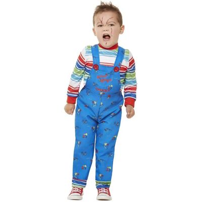 Smiffys Chucky Costume Toddler Blue - Costume Smiffys Chucky Costume Toddler Blue - Costume