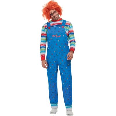 Costume Chucky XL Blu di Smiffys - Costume di Halloween Costume Chucky XL Blu di Smiffys - Costume di Halloween