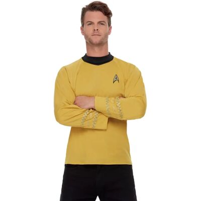 Costume Uniforme Giallo Star Trek - Per Adulti Costume Uniforme Giallo Star Trek - Per Adulti