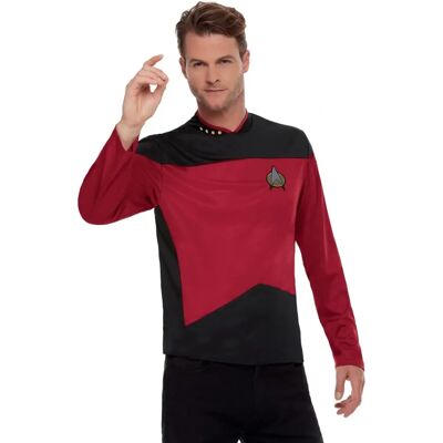 Smiffys Star Trek A Következő Generáció Parancsnoki Egyenruha - Egyenruha Smiffys Star Trek A Következő Generáció Parancsnoki Egyenruha - Egyenruha
