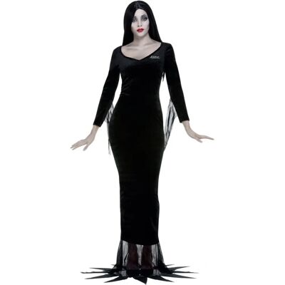 Smiffys Addams Family Morticia Black Costume - Costumes Smiffys Addams Family Morticia Black Costume - Costumes