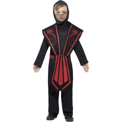 Déguisement Ninja Enfant Smiffys Noir Rouge - Déguisement - Publicité Déguisement Ninja Enfant Smiffys Noir Rouge - Déguisement - Publicité