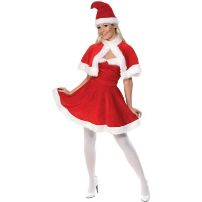 Smiffys Miss Santa Kostüm Large - Weihnachtliche Verkleidung Smiffys Miss Santa Kostüm Large - Weihnachtliche Verkleidung