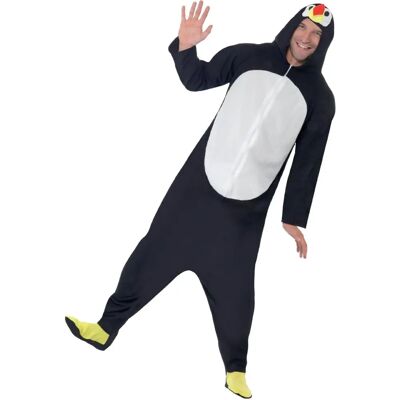 Disfraz de pingüino Smiffys - Adulto, Multicolor, Pecho 38-40" Disfraz de pingüino Smiffys - Adulto, Multicolor, Pecho 38-40"