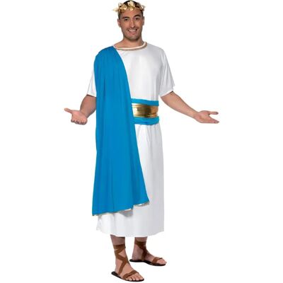 Costume da senatore romano Smiffys - Togna di Giulio Cesare Costume da senatore romano Smiffys - Togna di Giulio Cesare