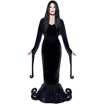 Disfraz de Duquesa del Manor de Smiffys - Negro, Vestido Largo y Orla Disfraz de Duquesa del Manor de Smiffys - Negro, Vestido Largo y Orla