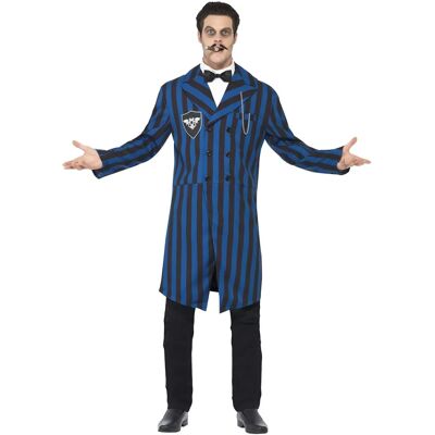 Costume del Duca del Maniero - Nero/Blu - Adulto Costume del Duca del Maniero - Nero/Blu - Adulto