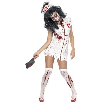 Costume da infermiera zombie bianca Smiffys - Costumi di Halloween Costume da infermiera zombie bianca Smiffys - Costumi di Halloween