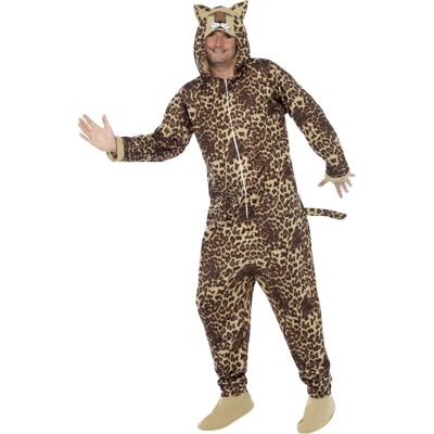 Smiffys Adult Leopard Costume - Unisex Party Animal Costume Smiffys Adult Leopard Costume - Unisex Party Animal Costume