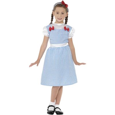Costume Ragazza Contadina Smiffys - 4-6 Anni Costume Ragazza Contadina Smiffys - 4-6 Anni