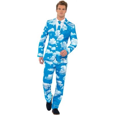 Costume Sky High adulto blu e bianco - Abito Costume Sky High adulto blu e bianco - Abito