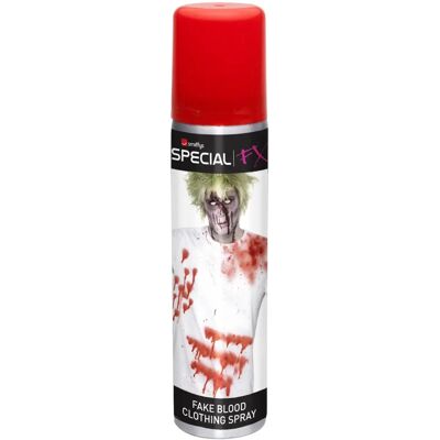 Spray de Sangre Falsa Smiffys - 75ml - Halloween Vampiro Zombie Spray de Sangre Falsa Smiffys - 75ml - Halloween Vampiro Zombie