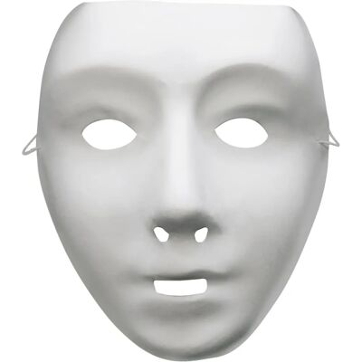 Masque de Robot Blanc Smiffys - Accessoire de costume élastique Masque de Robot Blanc Smiffys - Accessoire de costume élastique