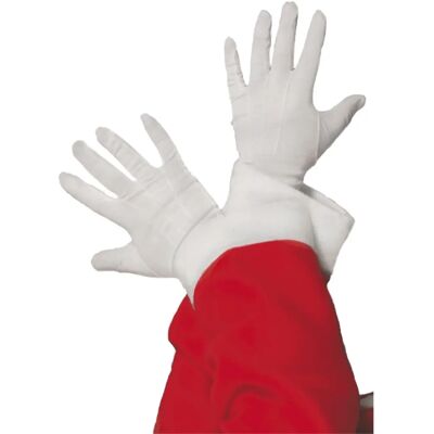 Gants de Santa Blancs de Smiffys - Accessoire de Déguisement de Noël - Publicité Gants de Santa Blancs de Smiffys - Accessoire de Déguisement de Noël - Publicité