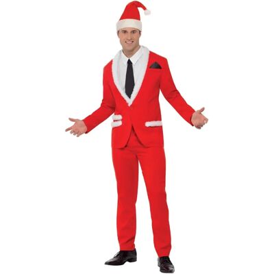 Disfraz Santa Cool de Smiffys - Chaqueta, pantalones, sombrero - Disfraz navideño Disfraz Santa Cool de Smiffys - Chaqueta, pantalones, sombrero - Disfraz navideño