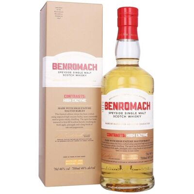 Benromach 12 Years Old HIGH ENZYME - Whisky Single Malt Speyside - Publicité Benromach 12 Years Old HIGH ENZYME - Whisky Single Malt Speyside - Publicité