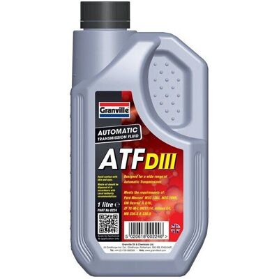 GRANVILLE - Dexron III ATF - 1 Litre - Transmission Fluid GRANVILLE - Dexron III ATF - 1 Litre - Transmission Fluid