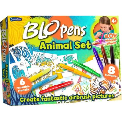 BLO Pens Animal Set - Creative Airbrush Activity Set BLO Pens Animal Set - Creative Airbrush Activity Set