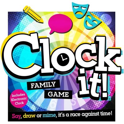John Adams 10771 Clock It Multi - Family Game John Adams 10771 Clock It Multi - Family Game