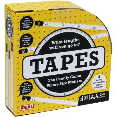 Ideal Tapes Family Game - Measuring & Guessing Fun Ideal Tapes Family Game - Measuring & Guessing Fun