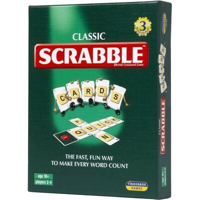 Ideal Scrabble-Karten - Klassisches Wortspiel mit Variationen Ideal Scrabble-Karten - Klassisches Wortspiel mit Variationen