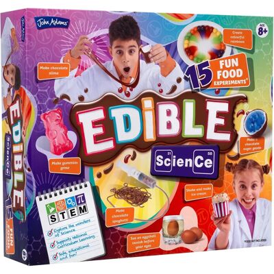 Kit de Science Alimentaire John Adams - 15 Expériences et Jouets STEM - Publicité Kit de Science Alimentaire John Adams - 15 Expériences et Jouets STEM - Publicité