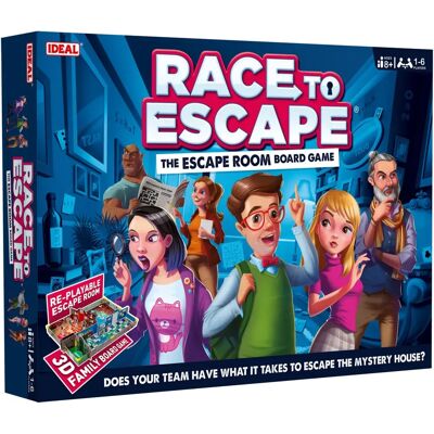 IDEAL Race To Escape - Escape Room Board Game IDEAL Race To Escape - Escape Room Board Game