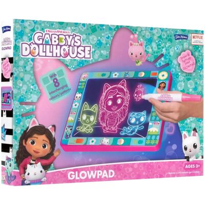 John Adams Gabby's Dollhouse GLOWPAD - Tablette de dessin lumineuse - Publicité John Adams Gabby's Dollhouse GLOWPAD - Tablette de dessin lumineuse - Publicité