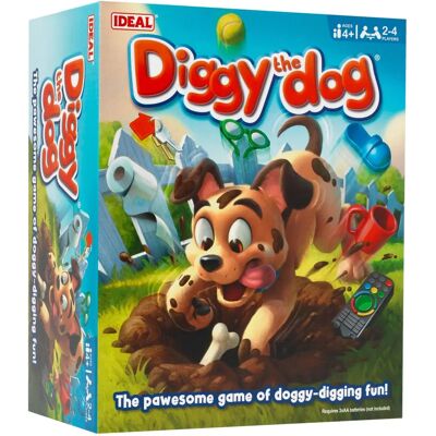 IDEAL Diggy The Dog - Toy Game for Kids IDEAL Diggy The Dog - Toy Game for Kids