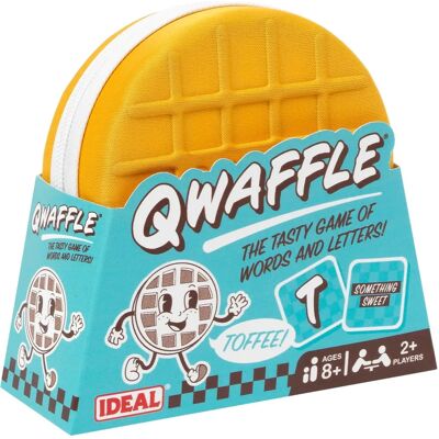 IDEAL Qwaffle - Family Word Game Ages 8+ IDEAL Qwaffle - Family Word Game Ages 8+