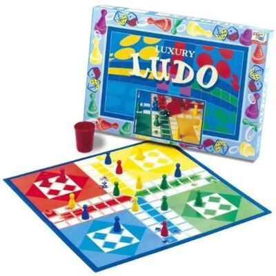 John Adams Ludo Board Game - Family Fun for Ages 6+ John Adams Ludo Board Game - Family Fun for Ages 6+
