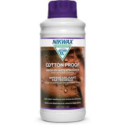 Nikwax Cotton Proof 1L - Imprägnierung für Baumwolle & Canvas Nikwax Cotton Proof 1L - Imprägnierung für Baumwolle & Canvas
